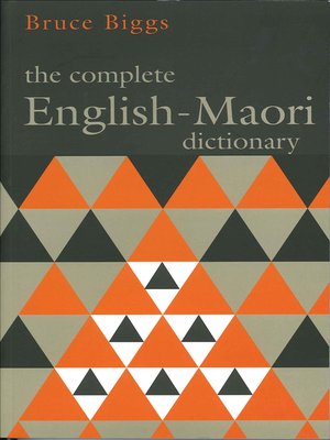 cover image of The Complete English–Maori Dictionary